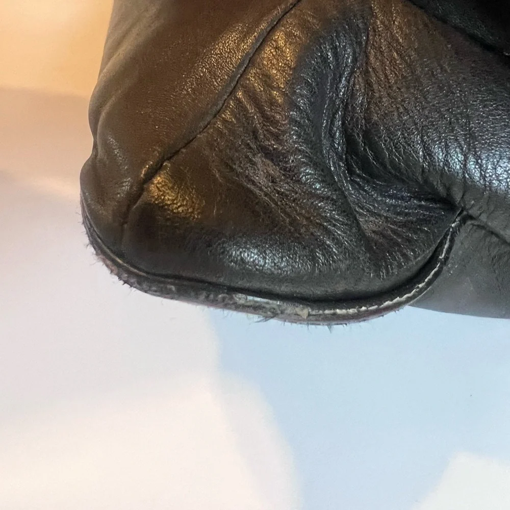 Prada Black Leather Satchel - Picture 5 of 13